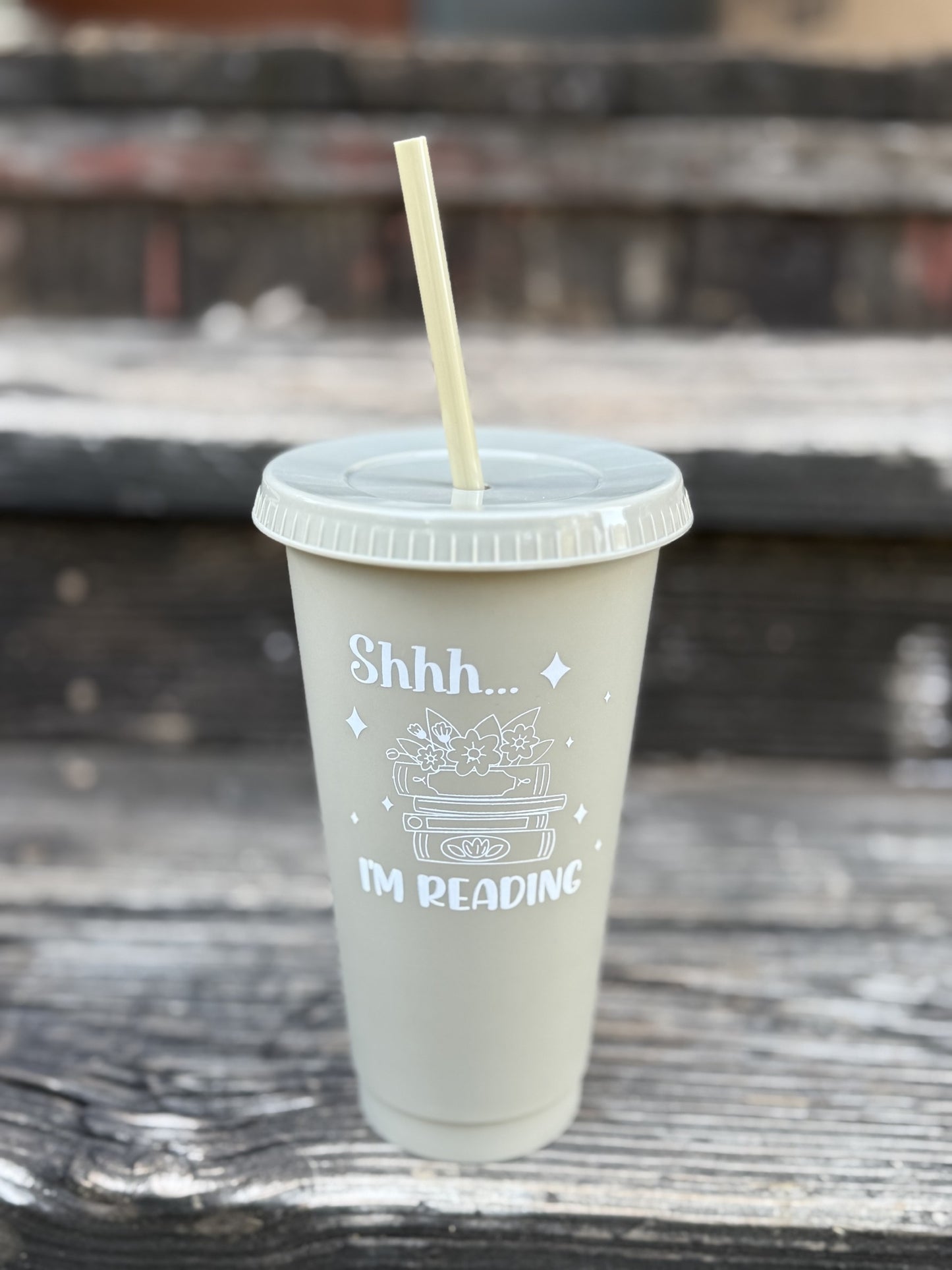 Shh... I'm Reading Cup
